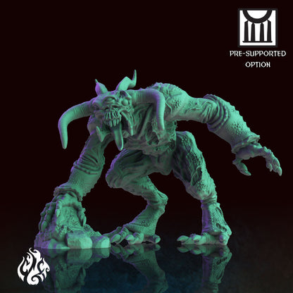 Monstrosities - Undead Demon | DnD Miniatures | Tabletop Gaming Miniature | Fantasy-War Games