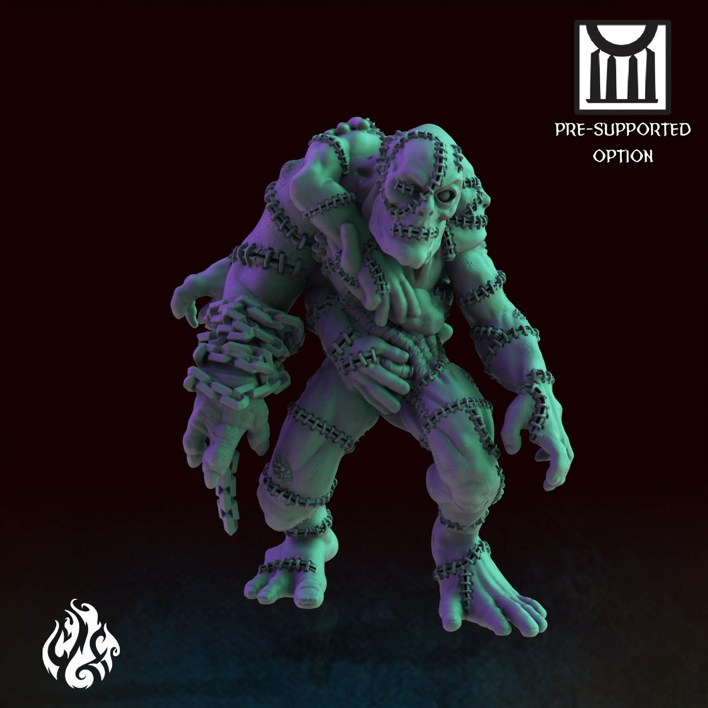 Monstrosities - Flesh Golem | DnD Miniatures | Tabletop Gaming Miniature | Fantasy-War Games