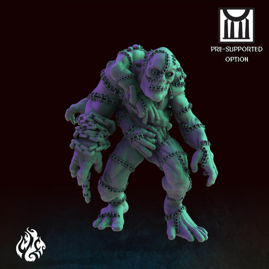 Monstrosities - Flesh Golem | DnD Miniatures | Tabletop Gaming Miniature | Fantasy-War Games