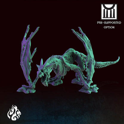 Monstrosities - Undying Wyrm | DnD Miniatures | Tabletop Gaming Miniature | Fantasy-War Games