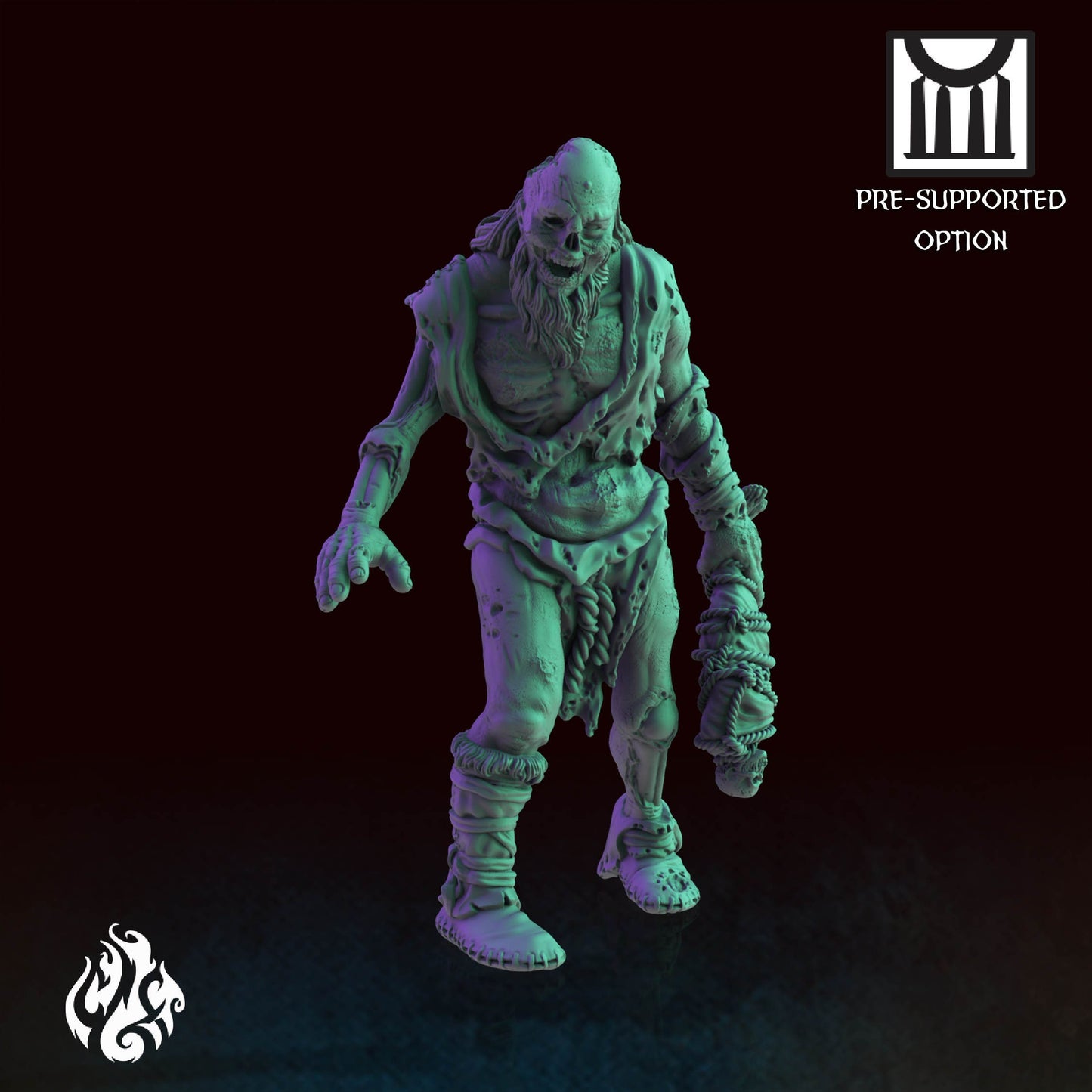 Monstrosities - Undead Giant | DnD Miniatures | Tabletop Gaming Miniature | Fantasy-War Games