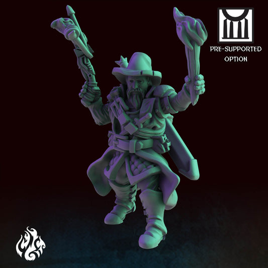 Heroes - Witch Hunter | DnD Miniatures | Tabletop Gaming Miniature | Fantasy-War Games