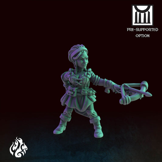 Heroes - Rogue Halfling | DnD Miniatures | Tabletop Gaming Miniature | Fantasy-War Games