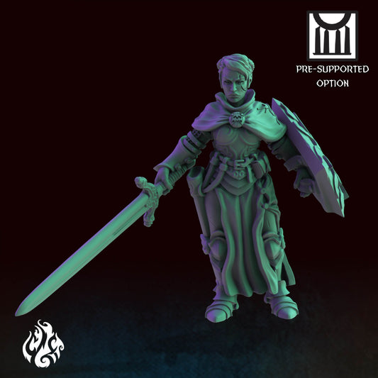 Heroes - Female Inquisitor | DnD Miniatures | Tabletop Gaming Miniature | Fantasy-War Games