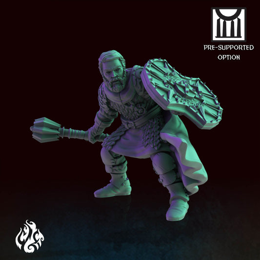 Heroes - Male Cleric | DnD Miniatures | Tabletop Gaming Miniature | Fantasy-War Games