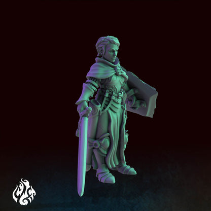 Heroes - Female Inquisitor | DnD Miniatures | Tabletop Gaming Miniature | Fantasy-War Games