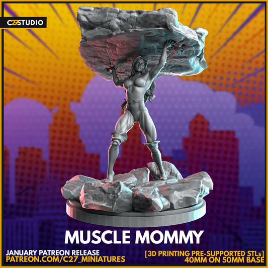 Muscle Mommy | 40mm Crisis Protocol | Superhero