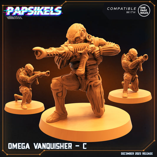 Omega Vanquisher - C | DnD Miniatures | Tabletop Gaming | Tabletop Miniature | Sci-Fi | Cyberpunk