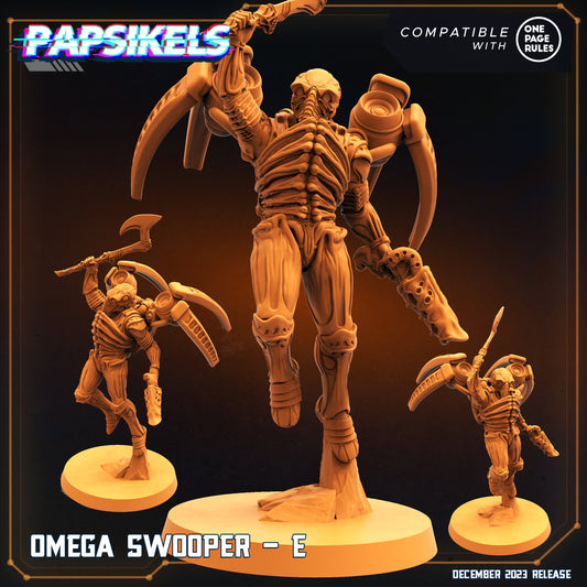 Omega Swooper - E | DnD Miniatures | Tabletop Gaming | Tabletop Miniature | Sci-Fi | Cyberpunk