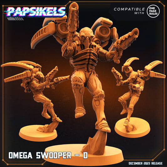 Omega Swooper - D | DnD Miniatures | Tabletop Gaming | Tabletop Miniature | Sci-Fi | Cyberpunk