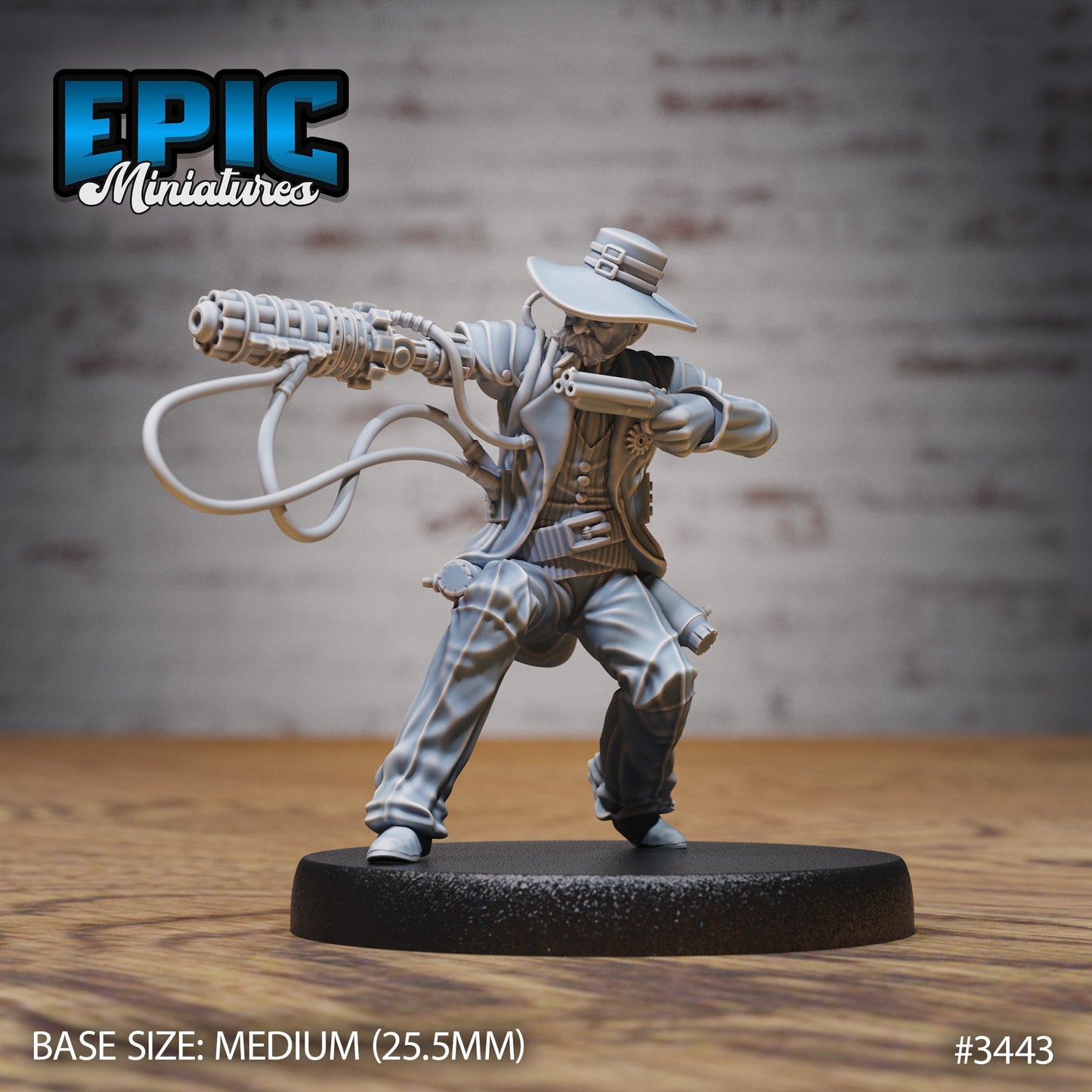 Wild West - Gatling Artificer Sheriff Shooting