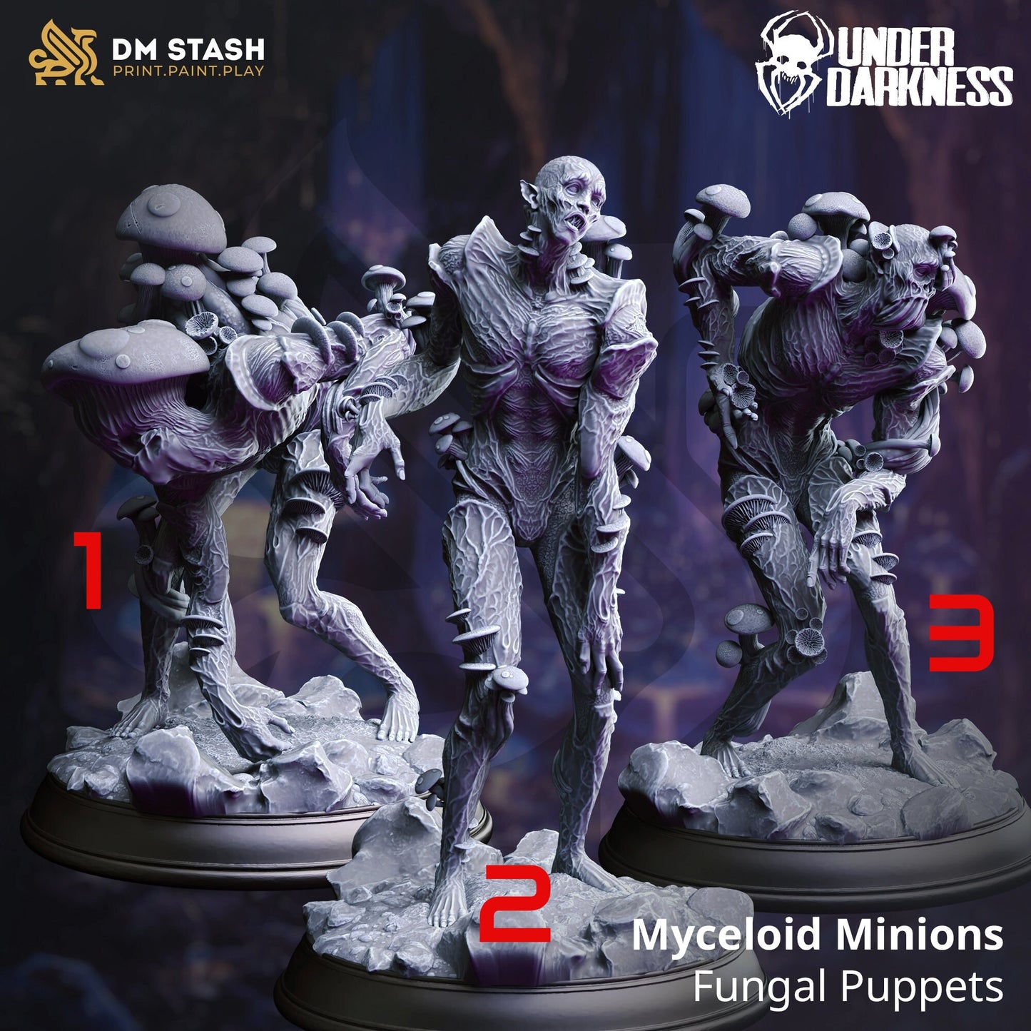 Myceloid Minions - Fungal Puppets