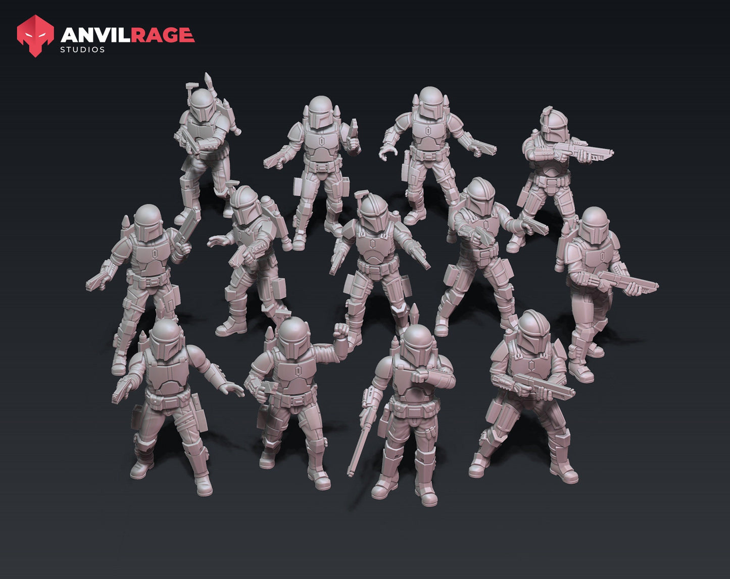 Old Way Mercenaries - Set of 13