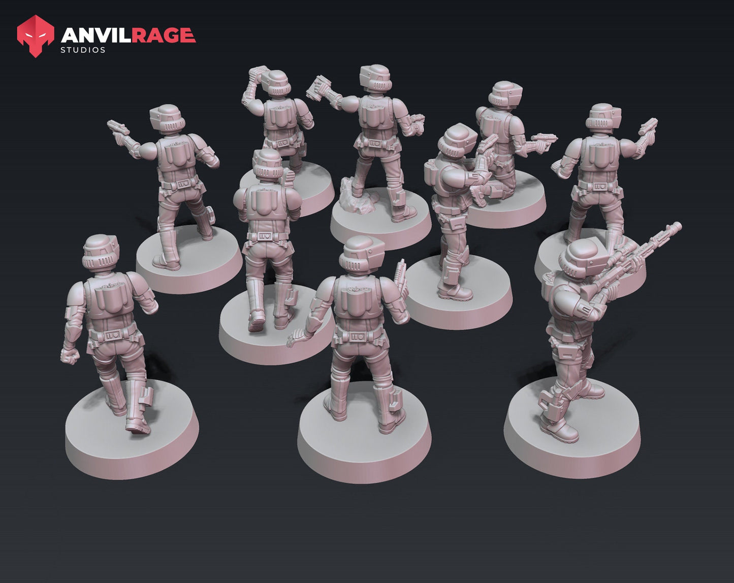 F-Troop Scouts - Set of 10 | Anvilrage