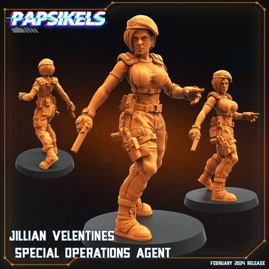 Jillian Valentines - Special Operations Agent