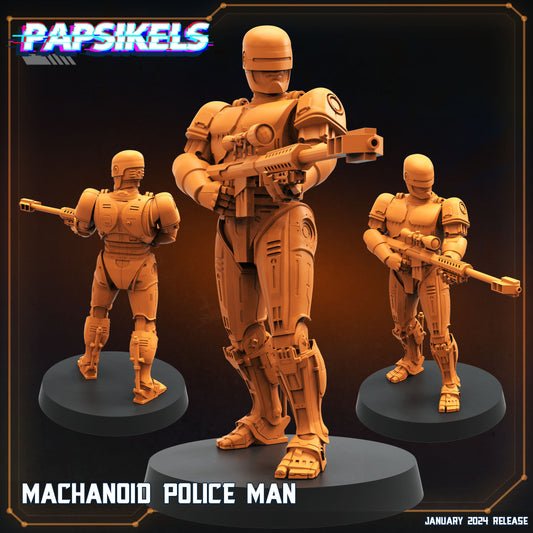 Mechanoid Police Man