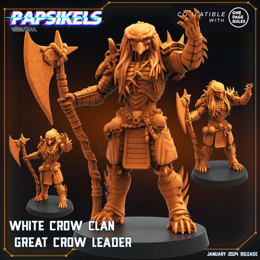 White Crow Clan - Great Crow Leader