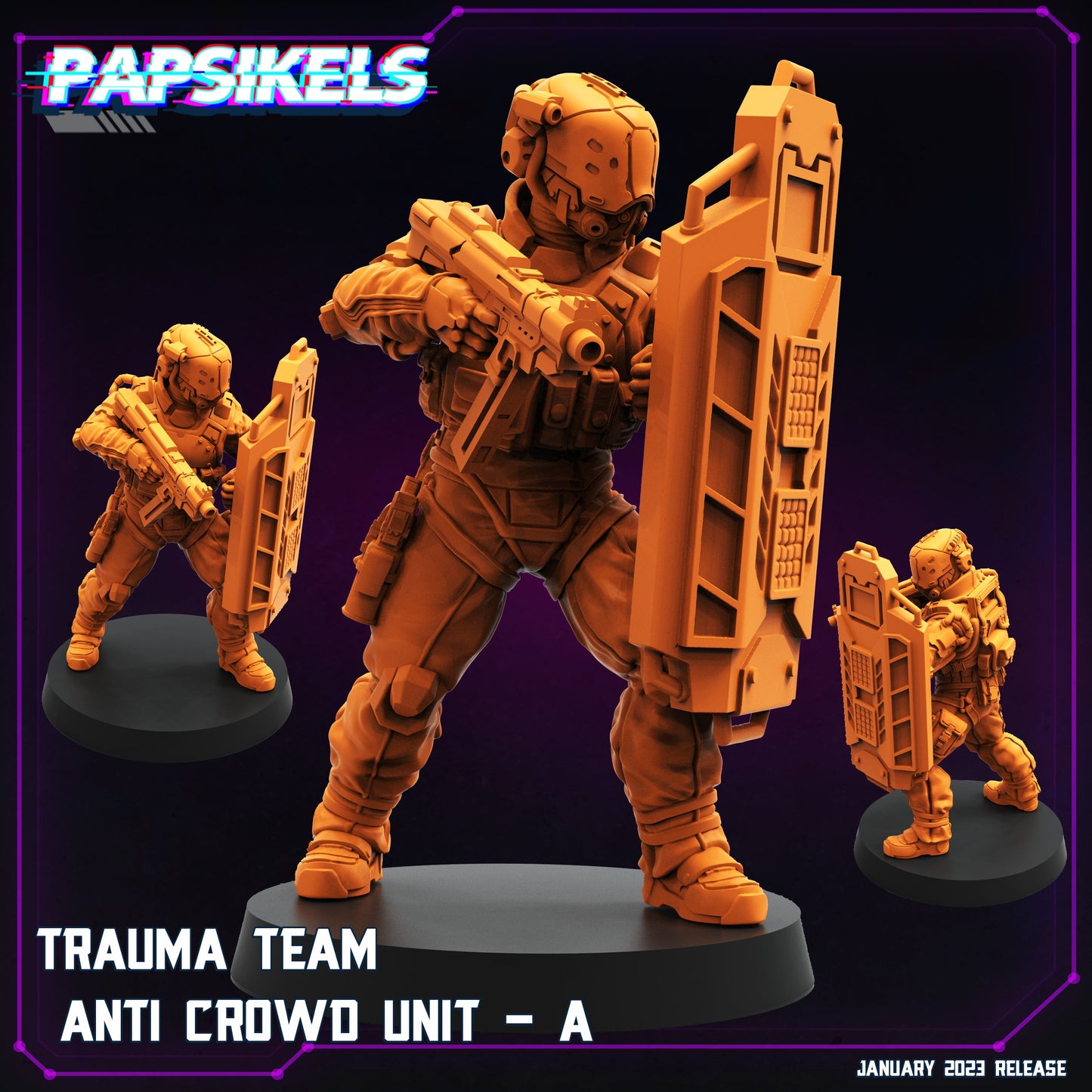 Trauma Team Anti Crowd Unit - A