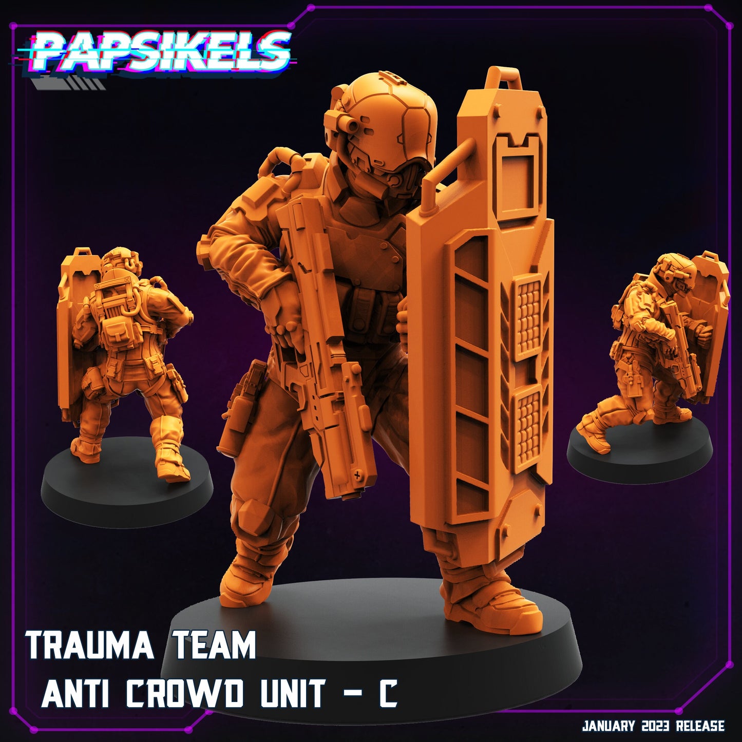 Trauma Team Anti Crowd Unit - C