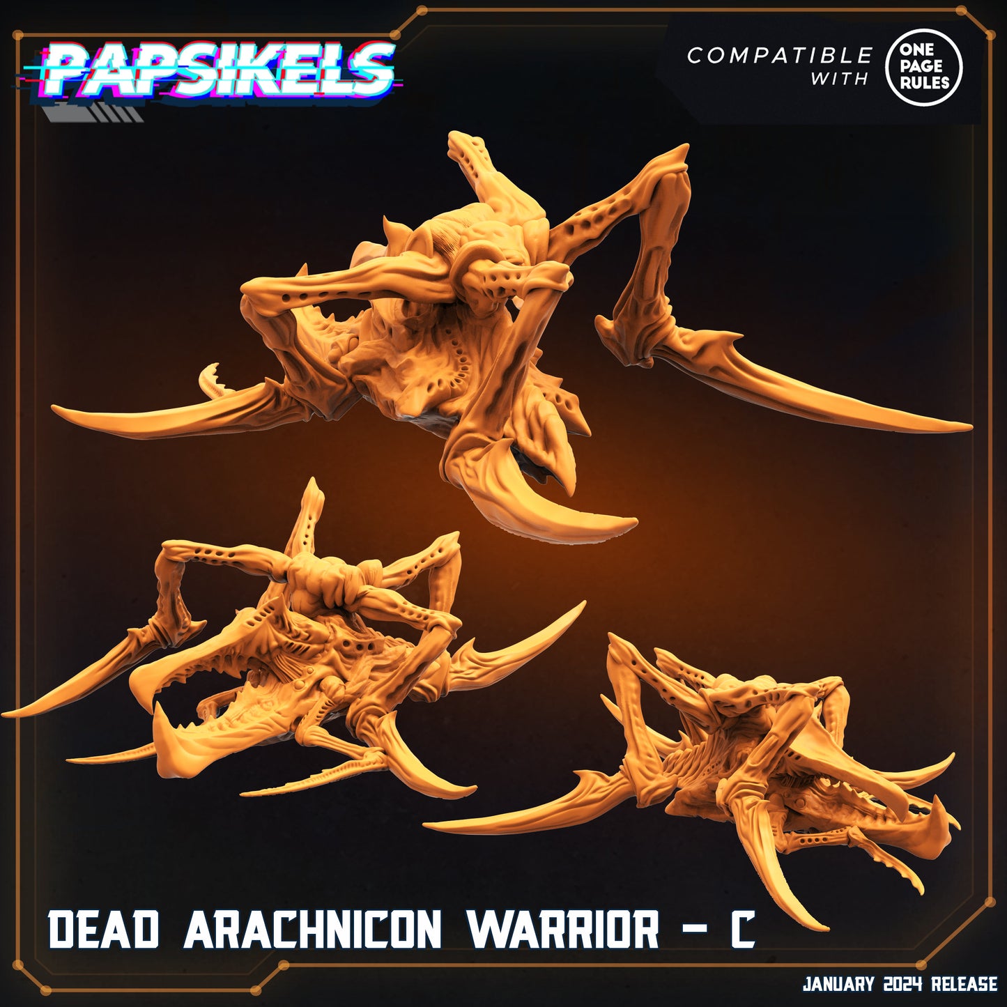 Dead Arachnicon Warrior - C