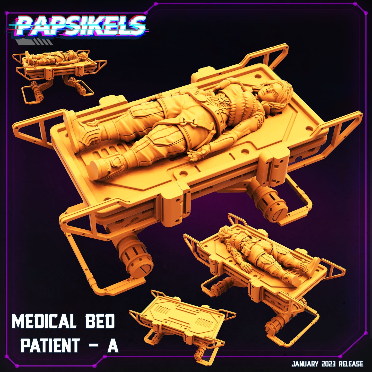 Medical Bed Patient - A