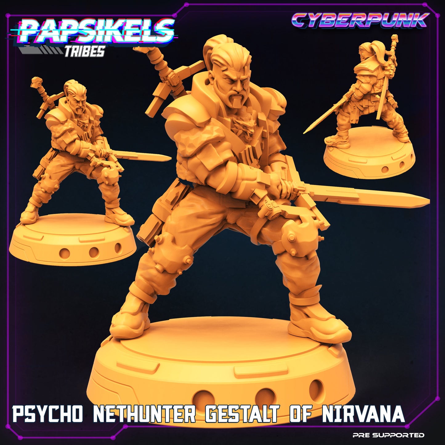 Psycho Nethunter Gestalt of Nirvna