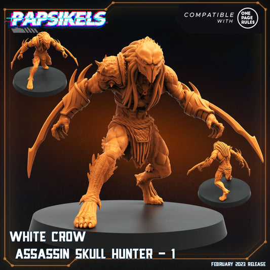 White Crow Assassin Skull Hunter - 1