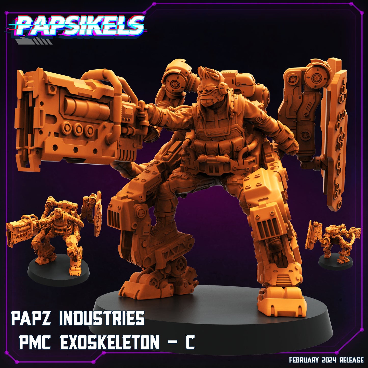 PAPZ Industries PMC ExoSkeleton - C