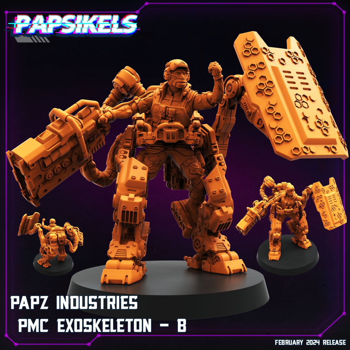 PAPZ Industries PMC ExoSkeleton - B