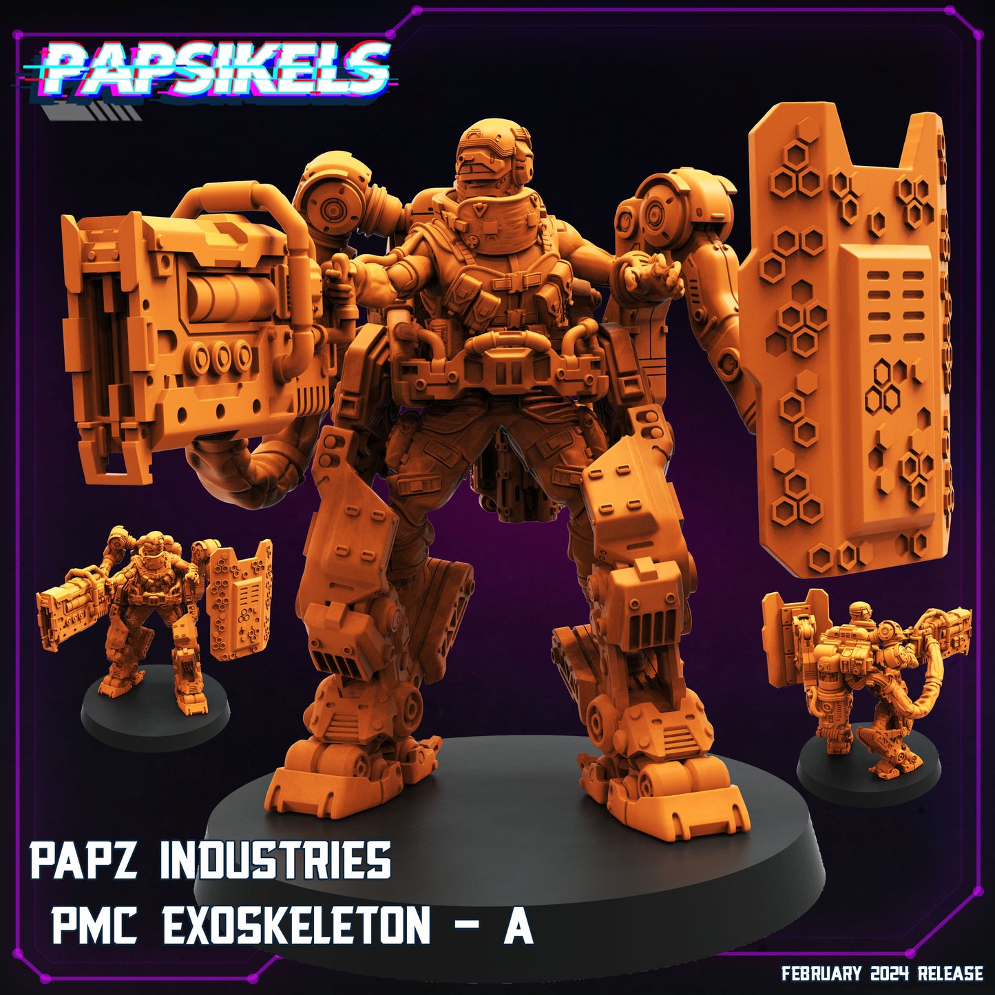 PAPZ Industries PMC ExoSkeleton - A