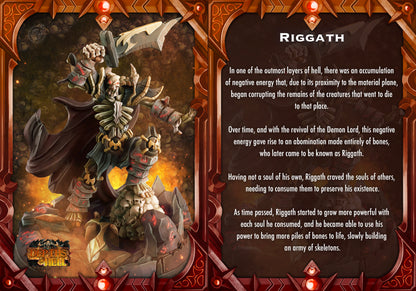 Riggath - Skeleton Demon from the Depths of Hell Collection