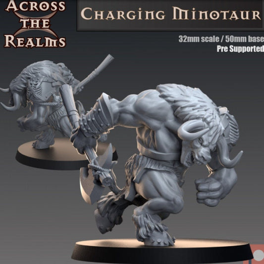 Charging Minotaur