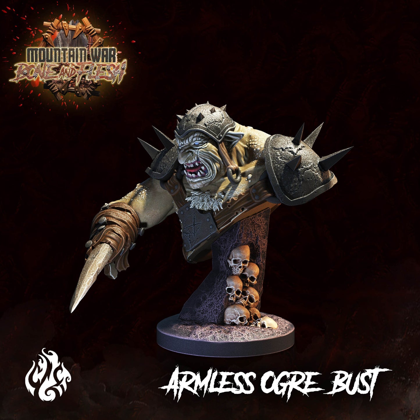 Armless Ogre - Bust