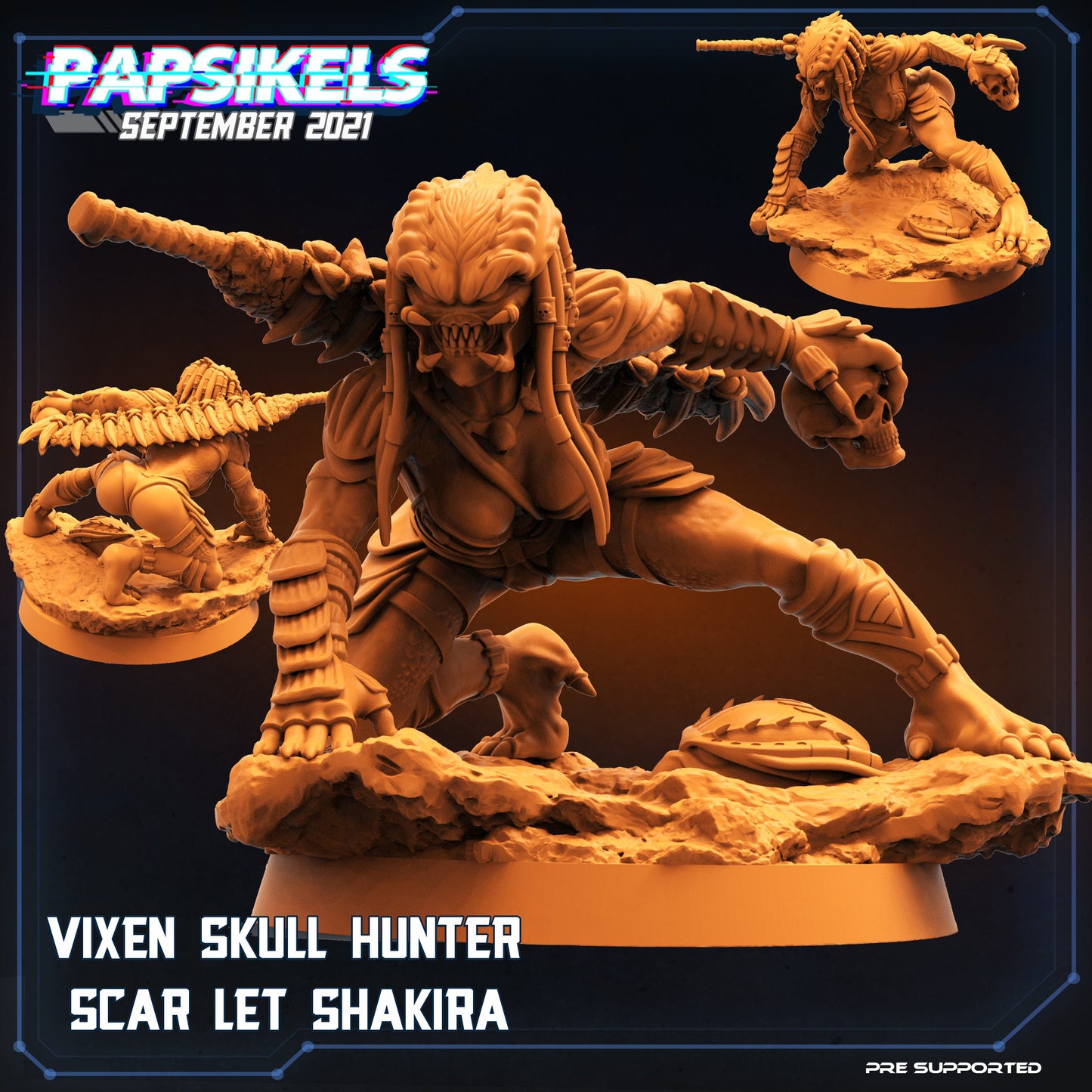 Vixen Skull Hunter Scar Let Shakira