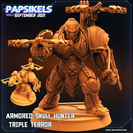 Armored Skull Hunter Triple Terror