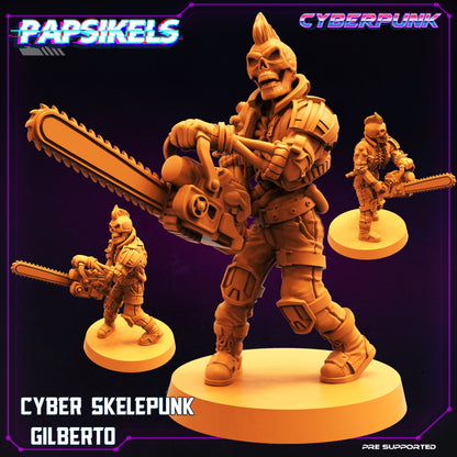 Cyber SkelePunk Complete Set of 14 Models