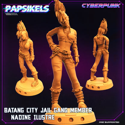 10 piece Batang City Jail Gang Set