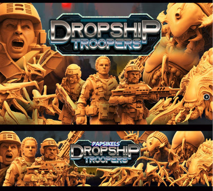 Dropship Trooper 15 Piece Complete Set