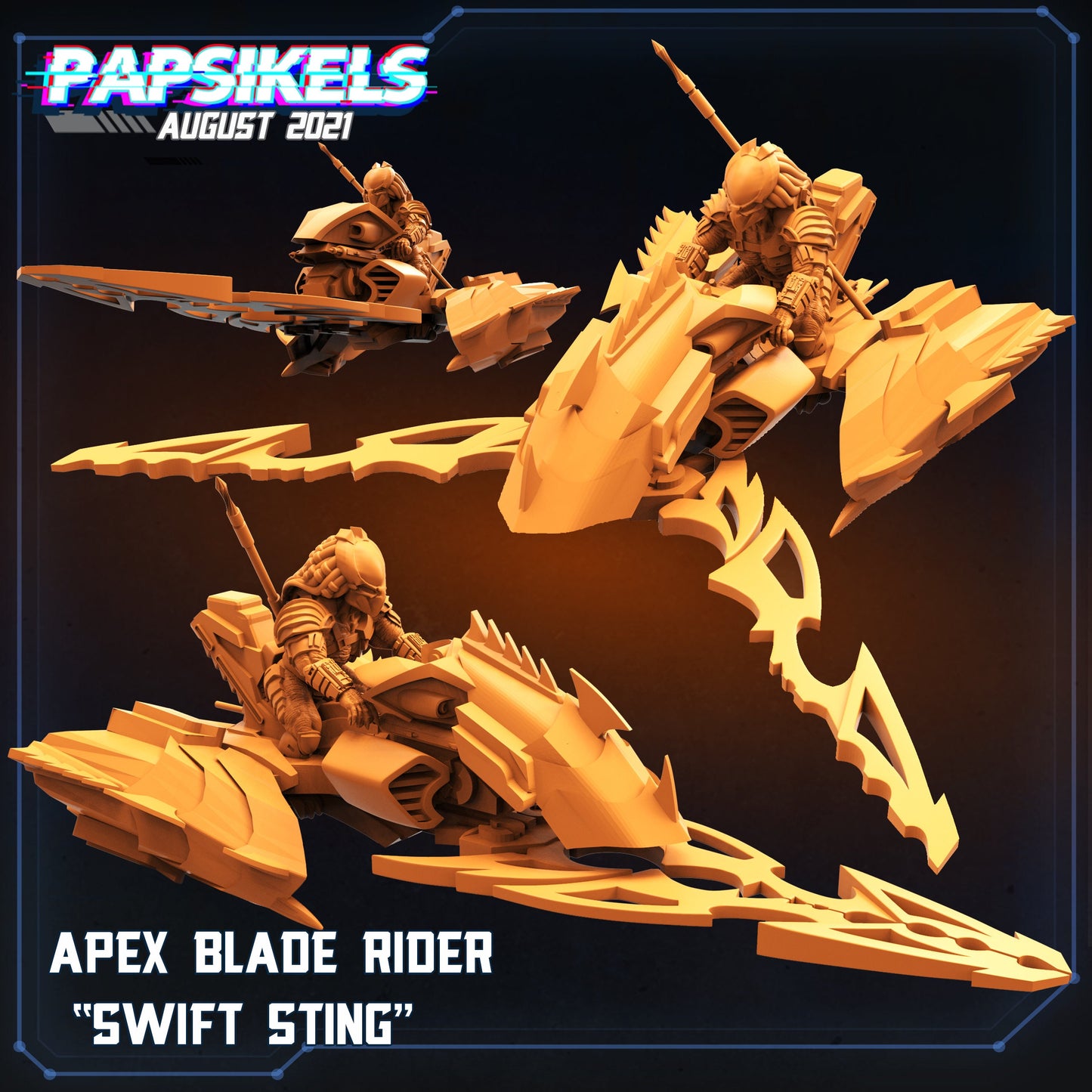 Apex Skull Hunter Blade Rider - Swift Sting