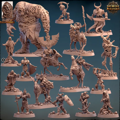 Horde of DreadMarsh 16 Piece Complete Set