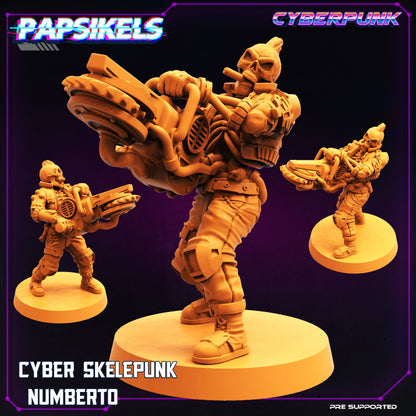 Cyber SkelePunk Complete Set of 14 Models