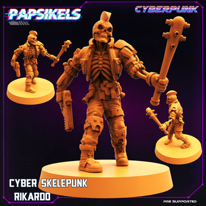 Cyber SkelePunk Complete Set of 14 Models