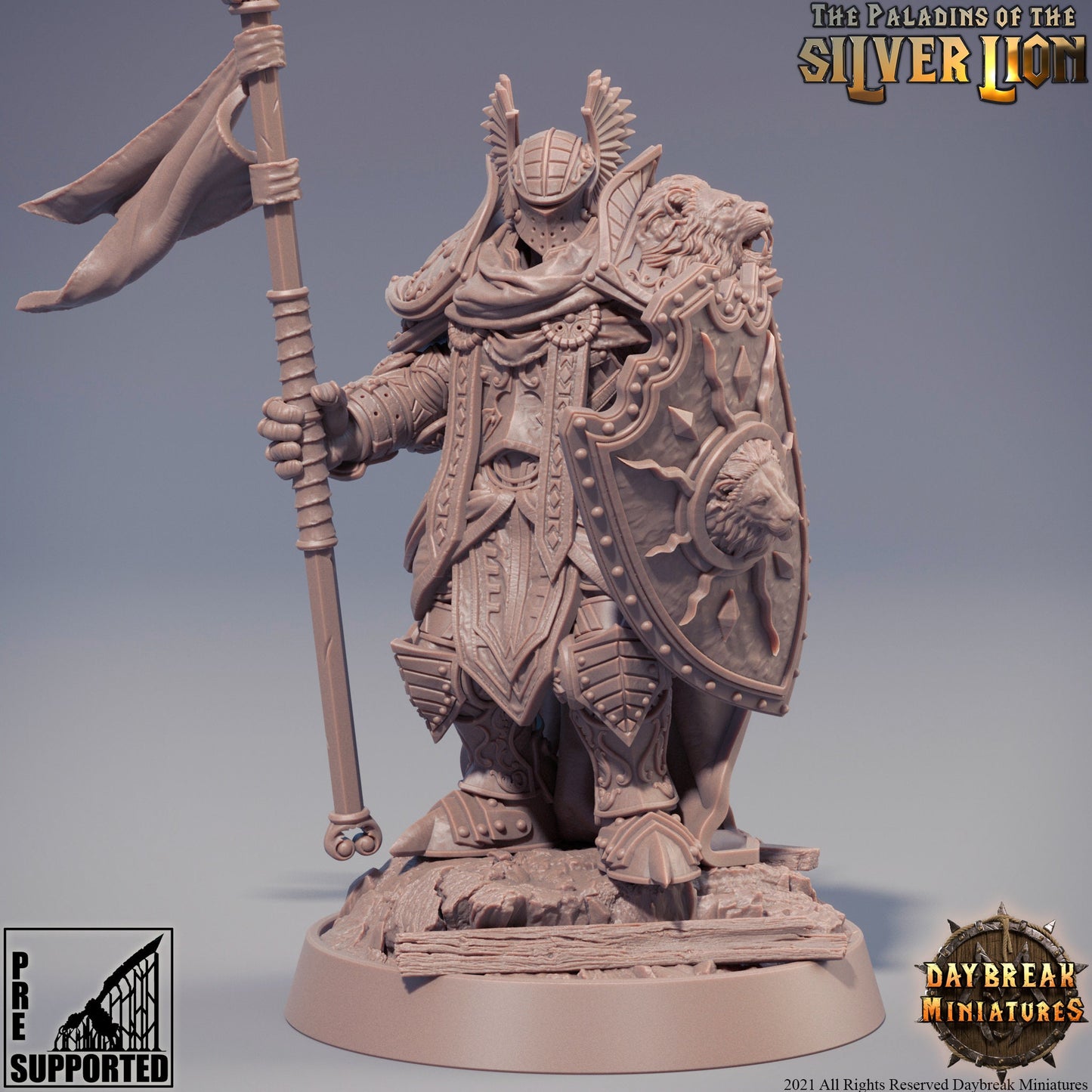 Paladins of the Silver Lion - Colonel Thierry du Lion d'Argent