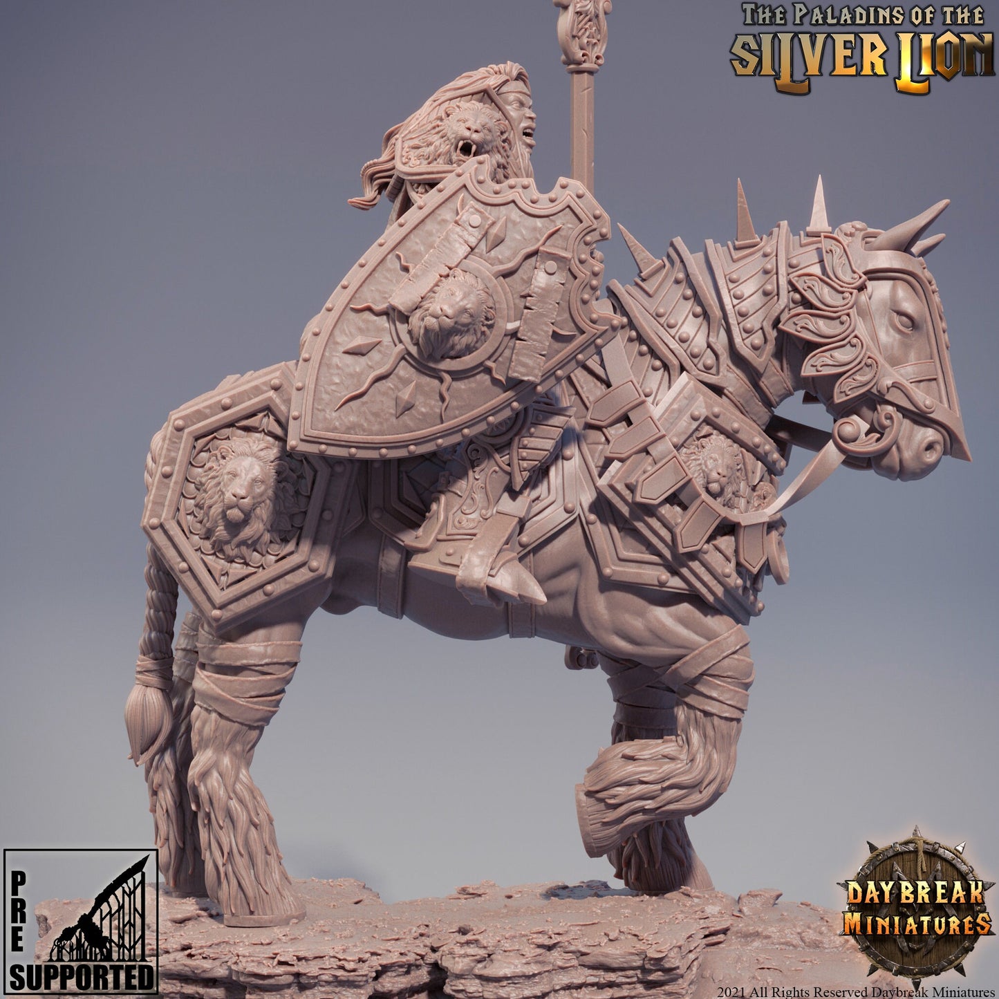 Paladins of the Silver Lion - Grand Pretresse Salome du Lion d'Argent