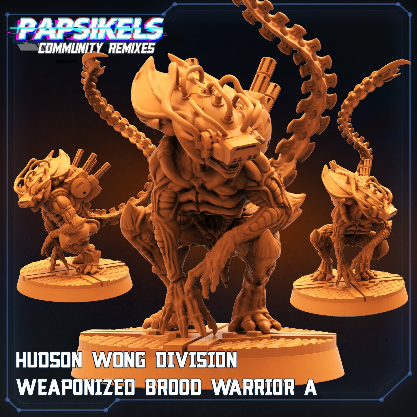 Hudson Wong Division Weaponized Brood Warrior A