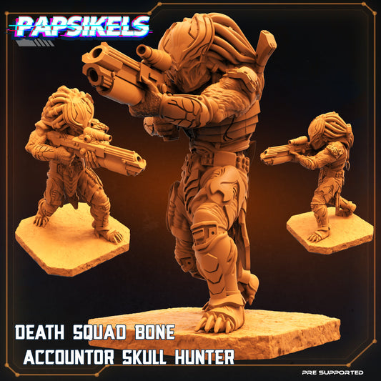 Death Squad Bone Accountor Skull Hunter