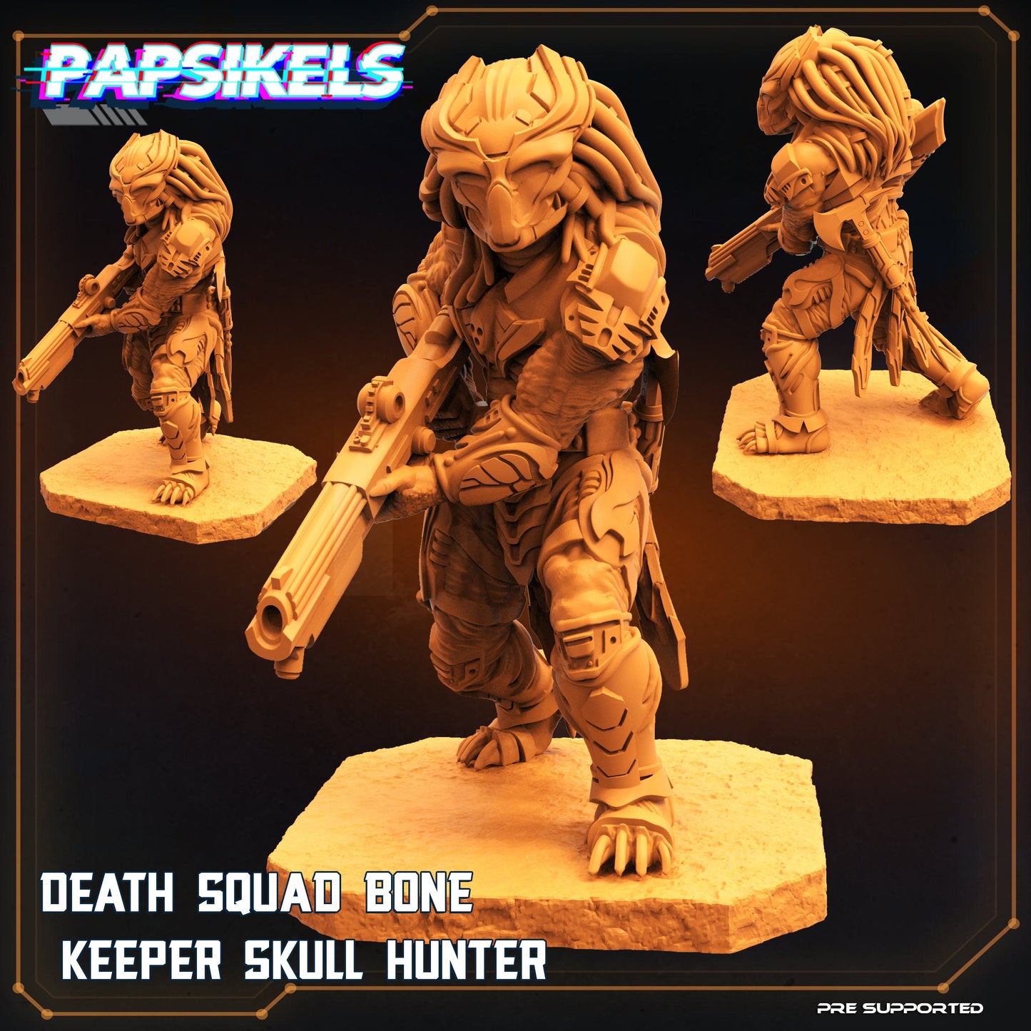 Death Squad Bone Keeper Skull Hunter