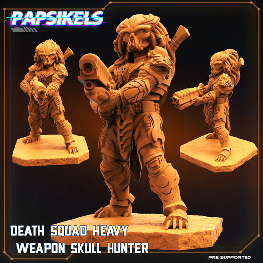 Death Squad Heavy Weapon Skull Hunter