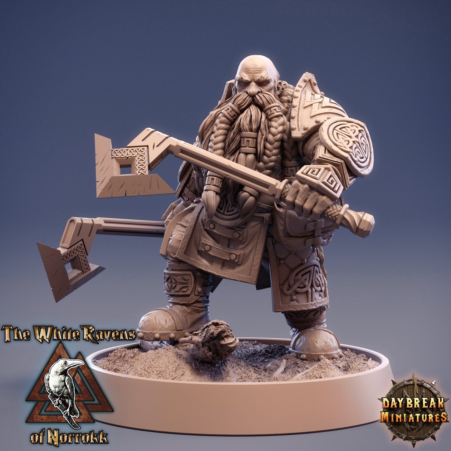 Dwarves of the White Ravens of Norrokk - 11 Piece Compete Set