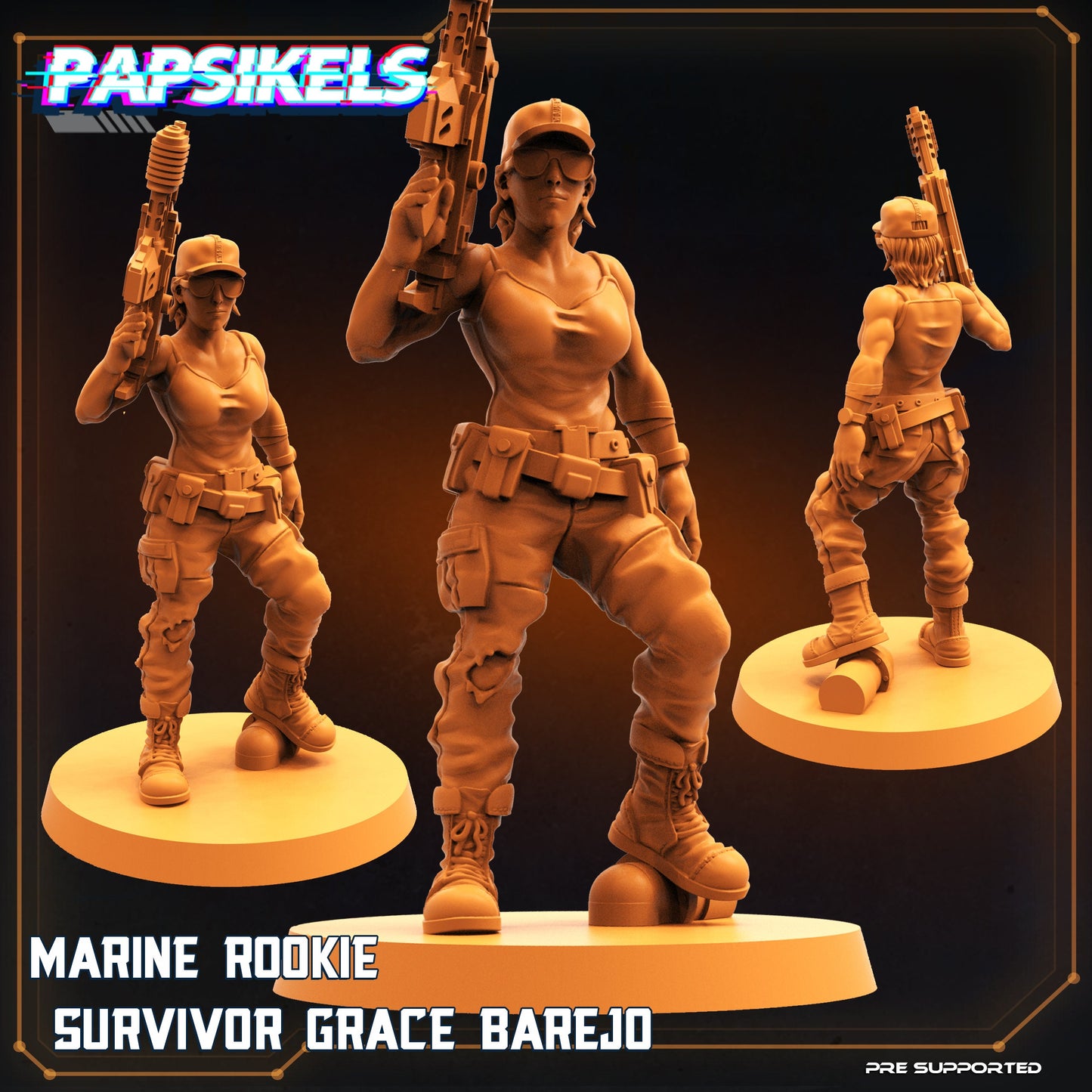 Marine Rookie Survivor Grace Barejo